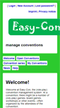 Mobile Screenshot of easy-con.org